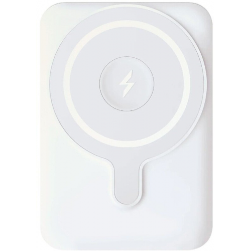 Портативный аккумулятор VLP Dual MagSafe PowerBank 5000 mAh (USB-C) белый
