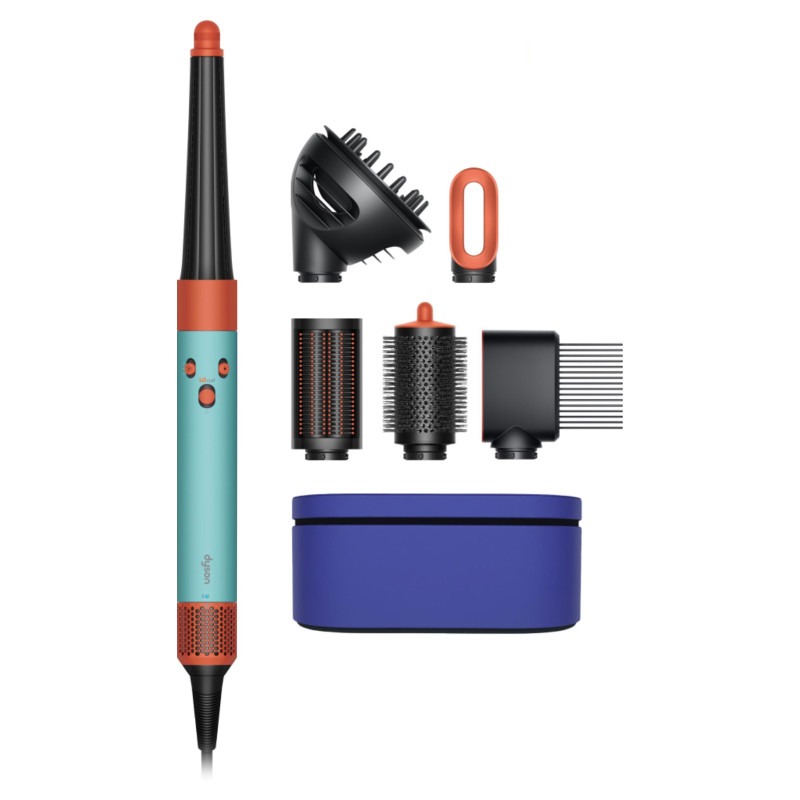 Стайлер Dyson Airwrap i.d. Diffse for Curly HS08 (Patina Topaz) вилка с переходником