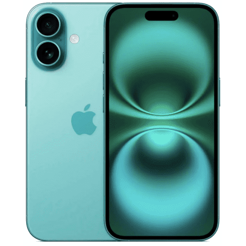 Смартфон Apple iPhone 16 Plus 128GB бирюзовый (без RuStore)